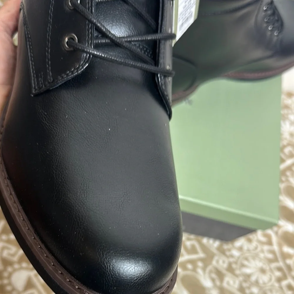 Goodfellow & Co Black Leather Ankle Boots